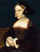 Portrait of an English Lady Hans holbein the younger